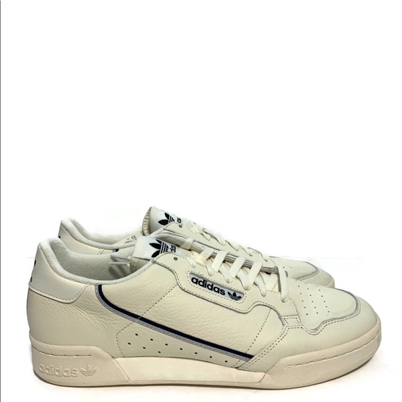 adidas continental 80 off white blue